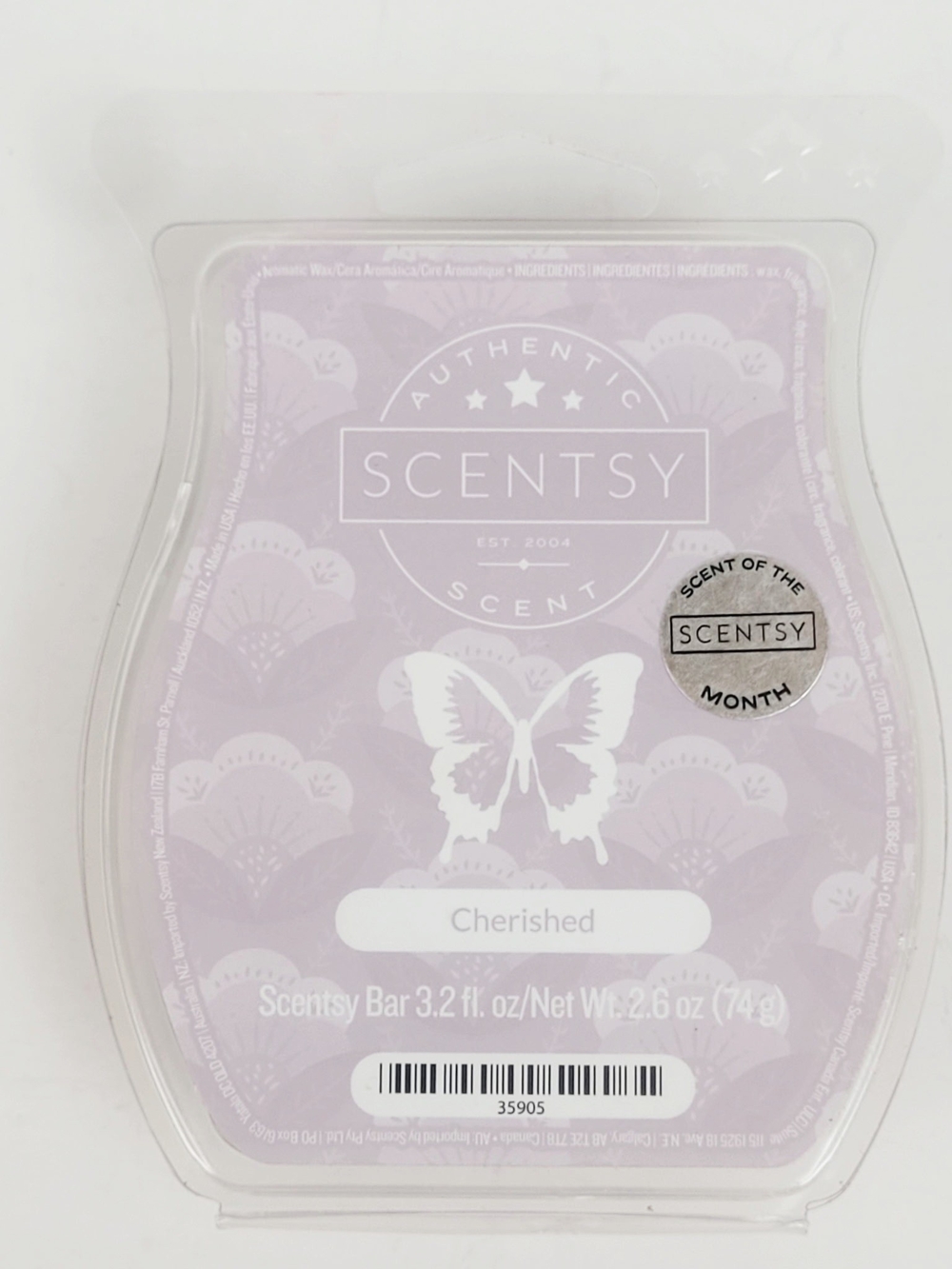 Scentsy Wax Bar Lilacs & Violets~3.2 oz